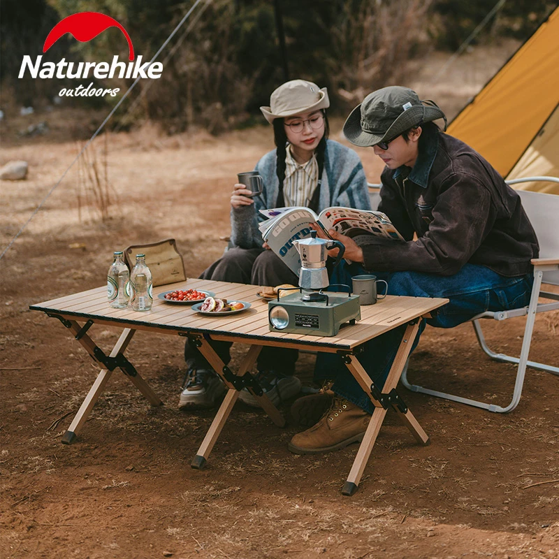 

Портативный стол Naturehike из алюминиевого сплава для отдыха на природе, стол для кемпинга, ультралегкий походный, мебель для кемпинга, складной стол для рыбалки