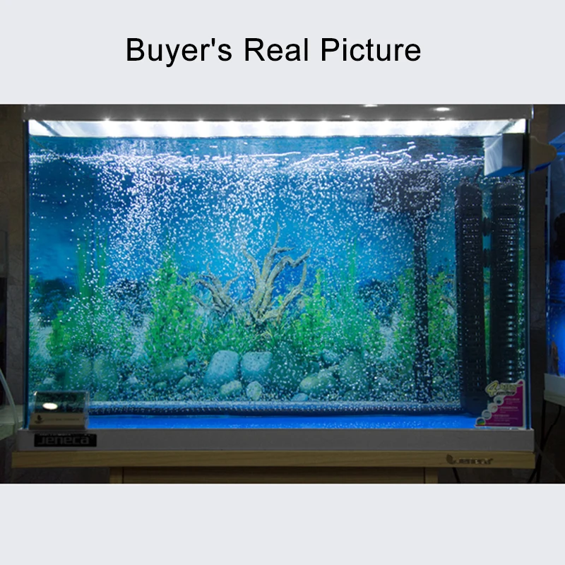 Aquarium Air Pump Oxygen Air Bubble Tube Aerator for Fish Tank Waterscape Bendable Air Stone Pipe Strip Diffuser Accessories 6