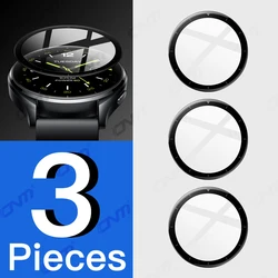 Enhanced 5D Anti-Scratch Protective Film for Smartwatch Screens (Non-Glass) (3 Pcs)