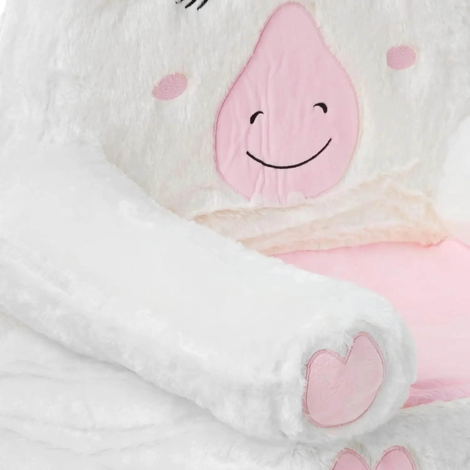 Basics Children's Plush Toddler Chair, Unicorn, Medium, Multicolor 6