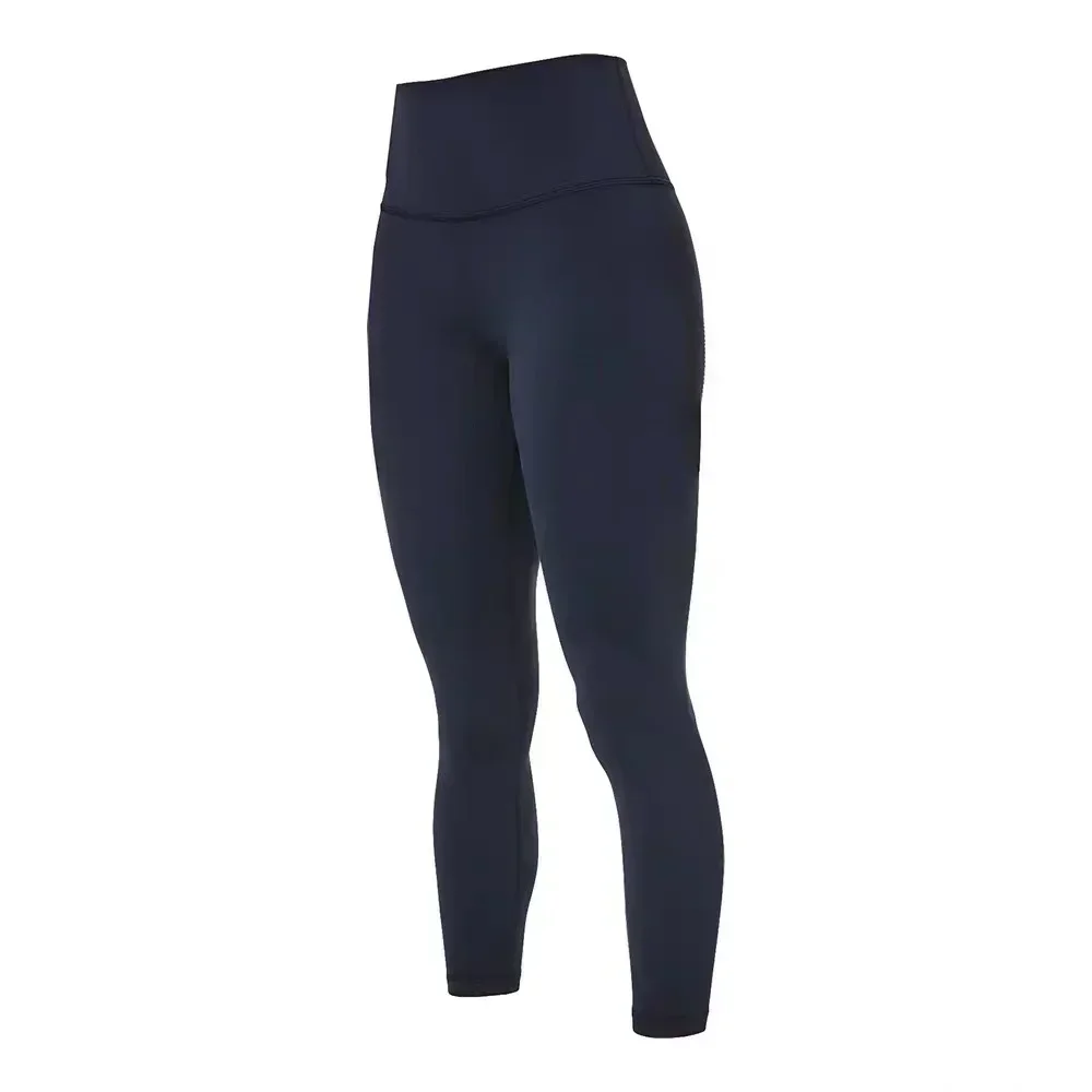 Lemon One-piece Cutting High Waist Yoga Leggings Fitness Tummy Control Squat Proof Elasticity Leggings Women Sport Tights Pants