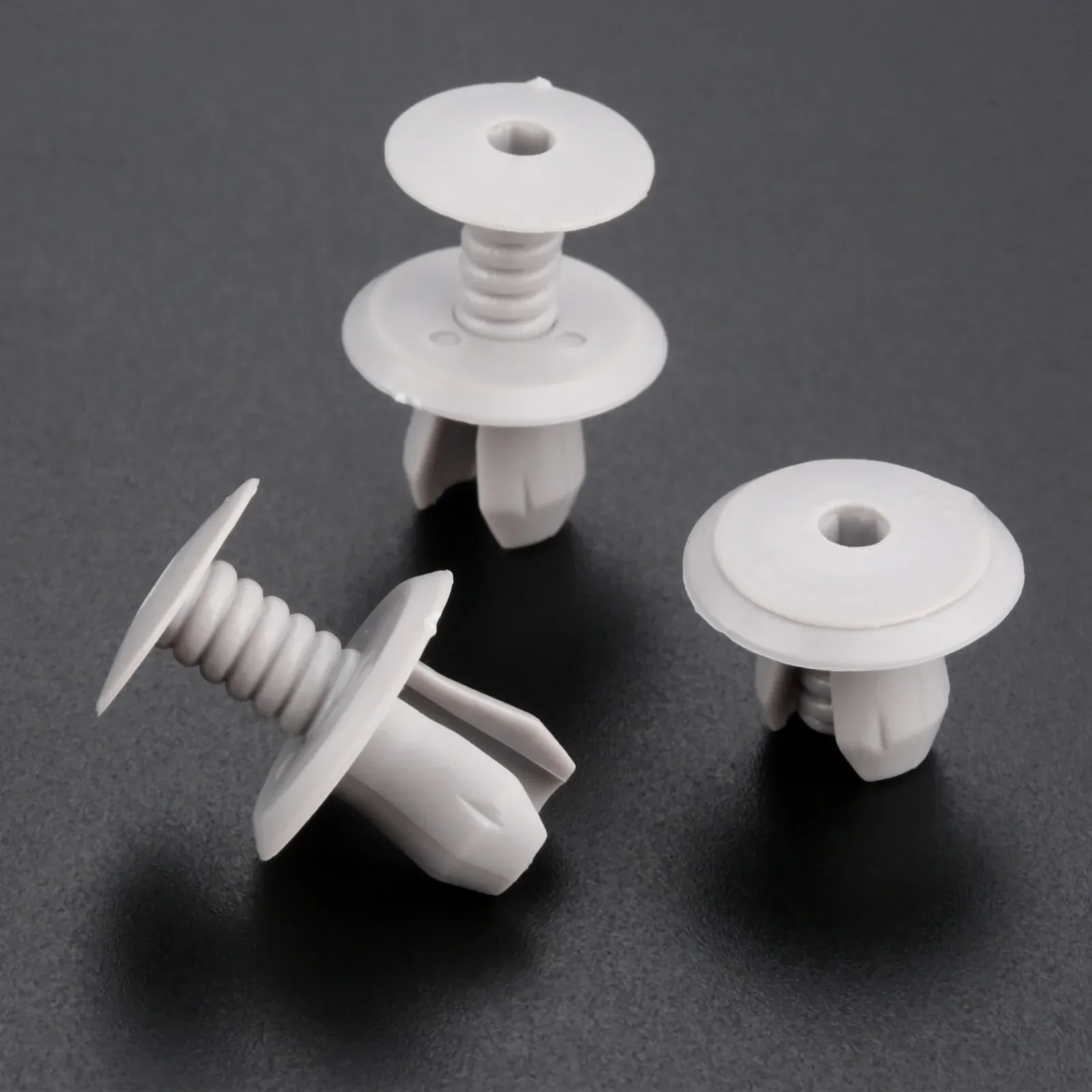 100 Pz Auto Fastener Grey Door Trim Panel Lining Clips Adatto Per Vw Volkswagen T4 T5 Transporter Eurovan Dark Car Rivetti In Plastica