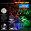 Unique Design 18 Led Rgb Spot Light Waterproof Garden Led Solar Stake Spotlight For Pathway Landscape Lawn Outdoor Decor 2