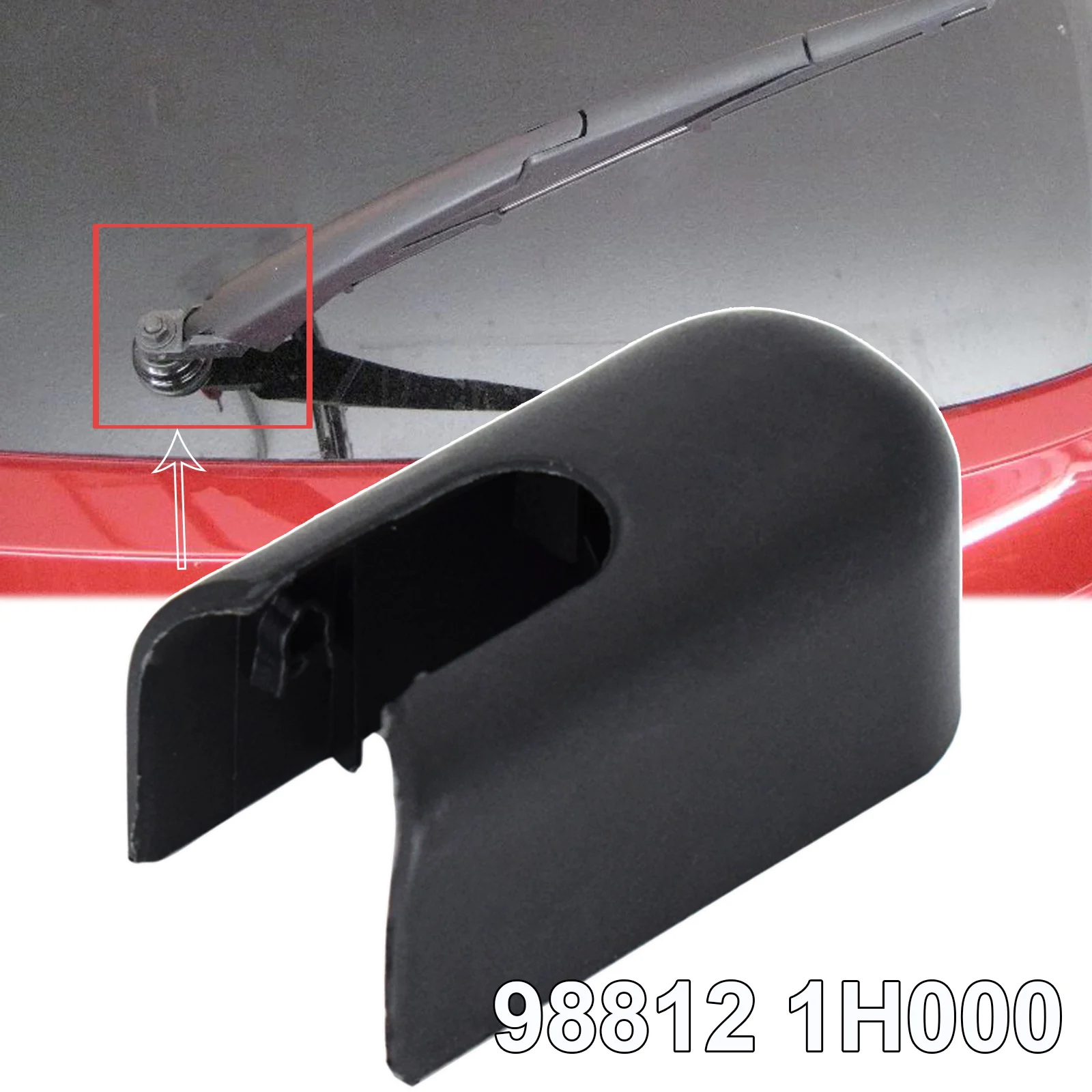 Rear Windshield Wiper Arm Cover Cap Mounting Nut For Hyundai Tucson IX35 2009-2015 For Kia Sportage SL 2010-2015 car accessories