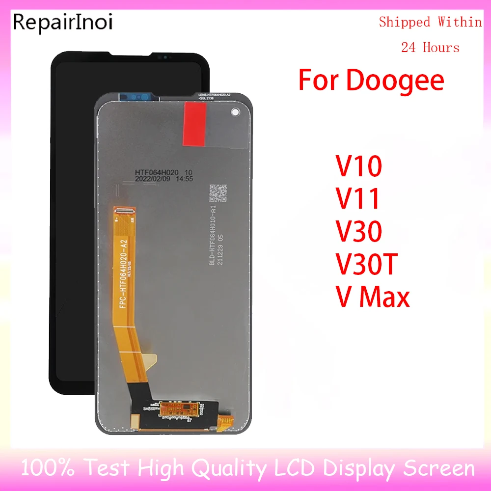 

100% протестированный ЖК-дисплей для Doogee V10 V11 V30 V30T V Max