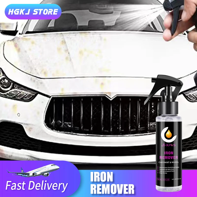JB18 Anti-rust Cleaner Car Wheel & Paint Maintenance Spray Iron Remover Cleaning Metal Chrome Surface Rustproof Car Accessories