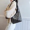 Designer Geometric Shoulder Bag For Women Top Brand Handbag Luxury Shiny Rivet Handmade Evening Clutch Bag Fashion Party Purse 3