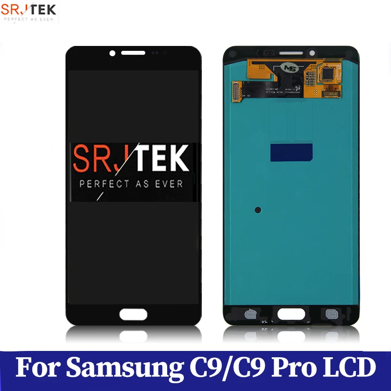 

Super AMOLED For Samsung Galaxy C9 Pro Display SM-C9000 SM-C900F LCD Touch Screen Digitizer For Samsung Galaxy C9 Screen Parts
