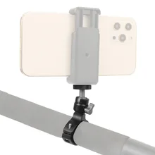 

27-35mm Bike Camera Handlebar Mount Aluminium 360 Degree Rotation Bicycle Motorcycle Camera Clamp for Gopro 10 9 Action Cameras