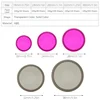 500pcs Transparent Plastic Binding Rings for Discbound Discs Notebook Planner Loose-leaf Mushroom Hole Binding Accessories 6