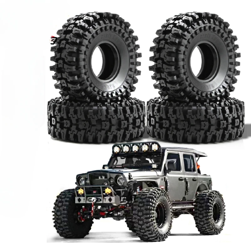 

RC TRUCK 1.9" Rock Crawler Tires 120mm Tyre For 1/10 Off Road AXIAL SCX10 II III CAPRA TRXS TRX-4 RGT MST RC4WD D90 WHEEL