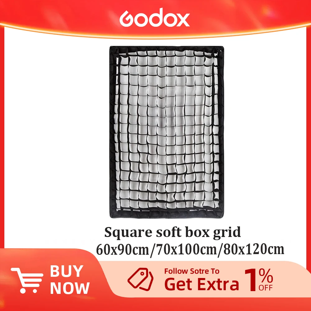 Godox 70x100cm 60x90cm 80x120cm 사진 스튜디오 허니콤 그리드 (Go..