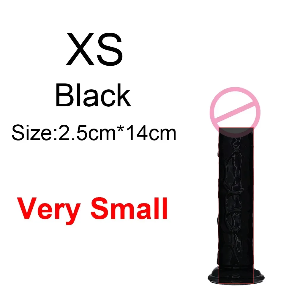 Realistic G-Spot Jelly Dildo Silicone Penis with Suction Cup Butt Plug Anal Toys Sex Toys for Women Female Masturbation Pussy