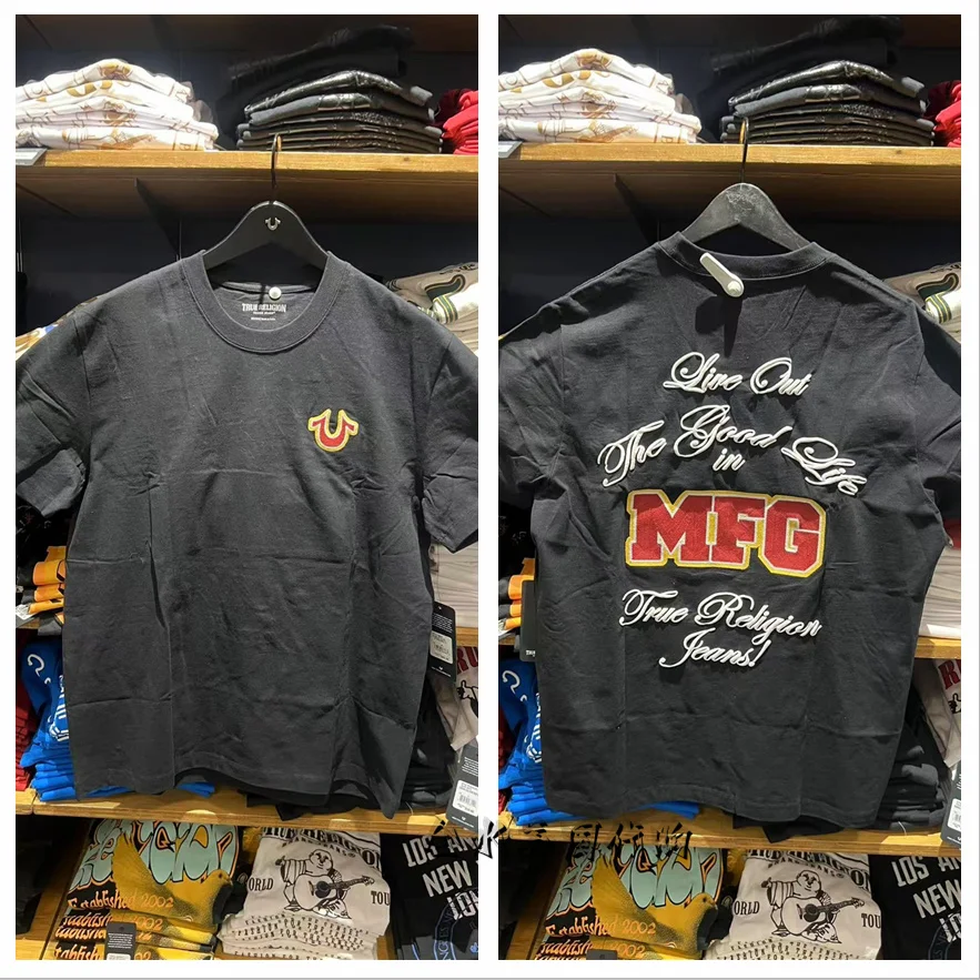 2025 New Products Short Sleeves True Faith Summer Casual Short Sleeves Tops Youthful Vitality 4