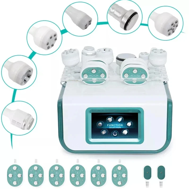 

The 7 in 1 Vacuum Cavitation System Weight Loss With Lipolaser Pads 40K/80K Vacuum 650nm Cellulite Reduction Salon Use FR-600