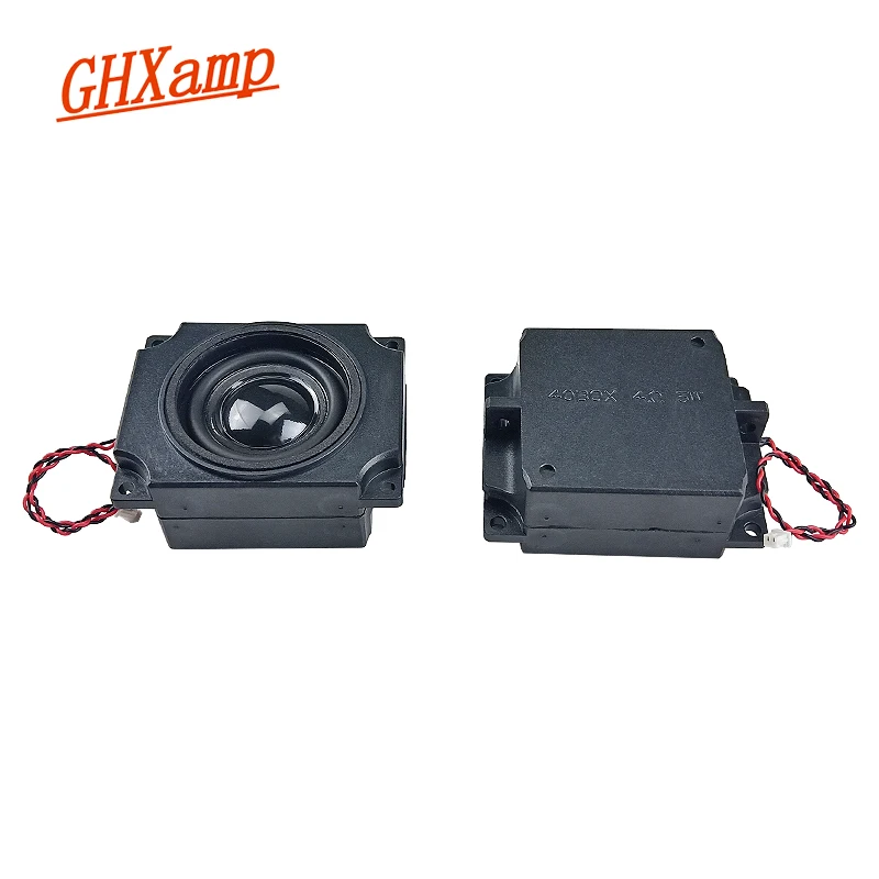 GHXAMP 60*47*26.5mm Cavity Speaker 4ohm 5W Advertising Machine Display Cash Register Voice Broadcast 2PCS