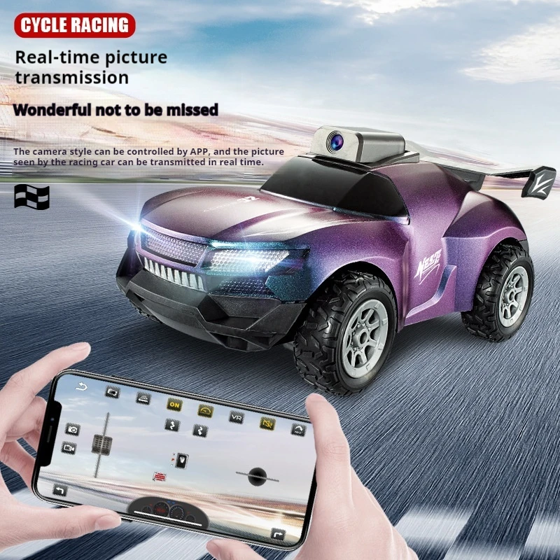 New WIFI Multi Control RC Children's High Speed Drift Racing Car with Camera Cool Lights Children's Toys Remote Control Car 3