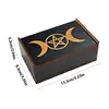 Tarot Card Case Vintage Wooden Trinket Box  Jewelry Box Small Wood Vintage Multi-functional Box For Tarot Card accessory 6