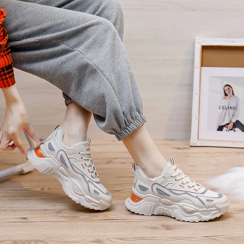 Spring And Autumn Fashion Casual Women's Shoes 2023 New All-match Running Sports Breathable Outdoor Casual Women's Shoes 35-40