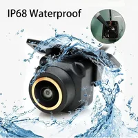 AHD 1080P Fisheye CCD étanche grand Angle de vue arrière/avant caméra de recul pour Vision nocturne HD pour aide au stationnement de voiture 4