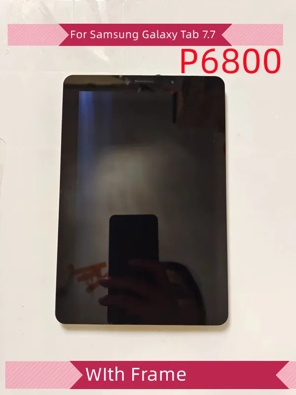 For Samsung Galaxy Tab 7.7 P6800 LCD Display Touch Screen Digitizer Sensor Glass Matrix Assembly Replacement parts