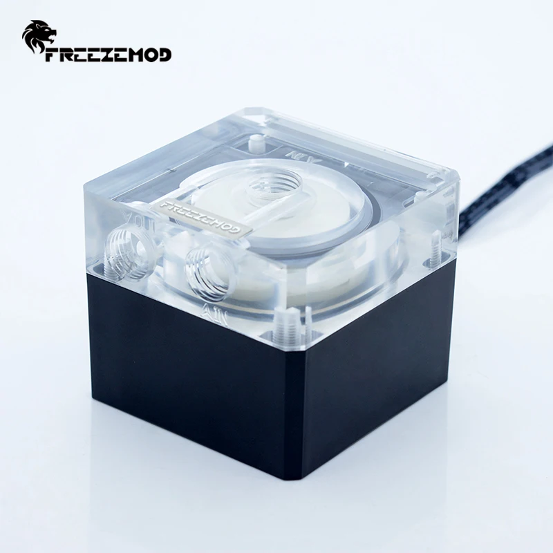 Zemod-pc Bomba de Refrigeração de Água Bomba Silenciosa Pwm Regulação de Temperatura Integrada Fluxo 800lh Pu-fs4m-j Mudo - Imagem 3