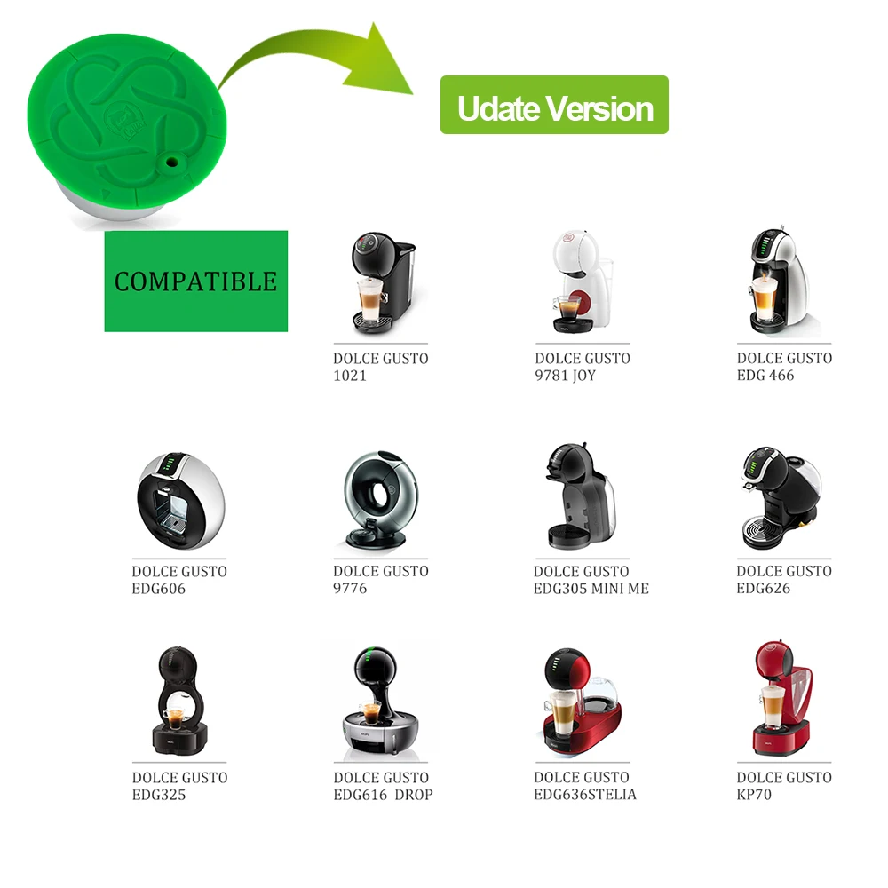 Reusable Coffee Capsules For Nescafe Dolce Gusto