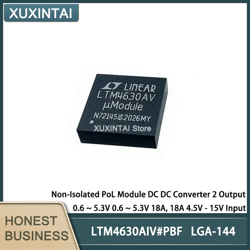 

1~5PCS New Original LTM4630AIV#PBF LTM4630AIV Non-Isolated PoL Module DC DC Converter 2 Output