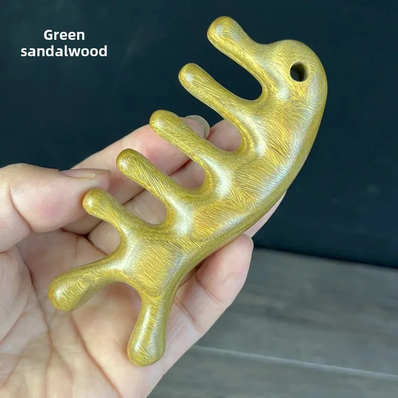 휴대용 다기능 마사지 빗 머리 눈 경혈 빗 남자 여자 Fidget 장난감 빗 헤어 살롱 전문 빗