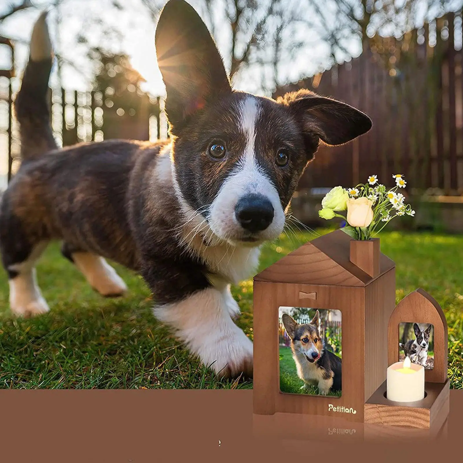 Funeral Pets Memorial Urn Souvenir Gifts Supplies Memorial Box for Loss Pets