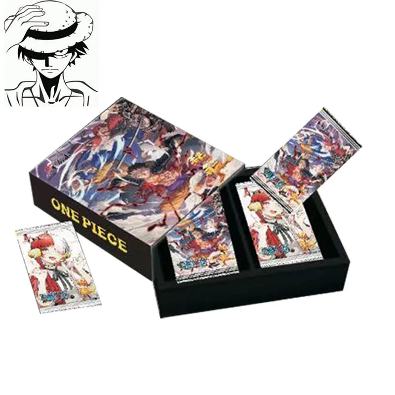 One Piece Collection Cards Booster Box Rare Anime Tcg Carte Da Gioco