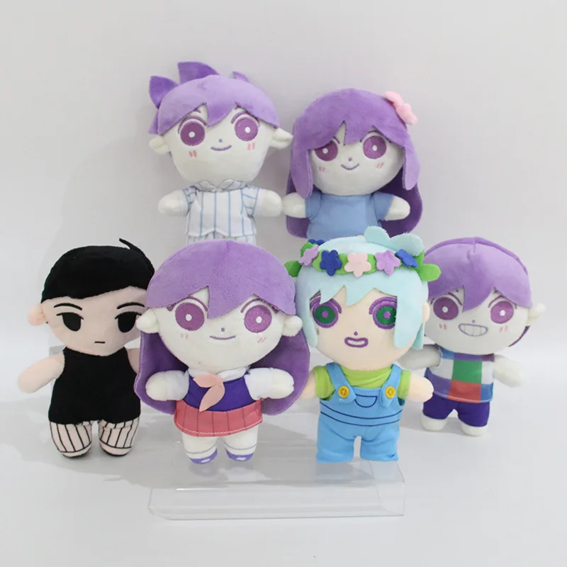 1/2/6Pcs Omori Plush Doll Toy Sunny Basil Aubrey Mari Hero Stuffed