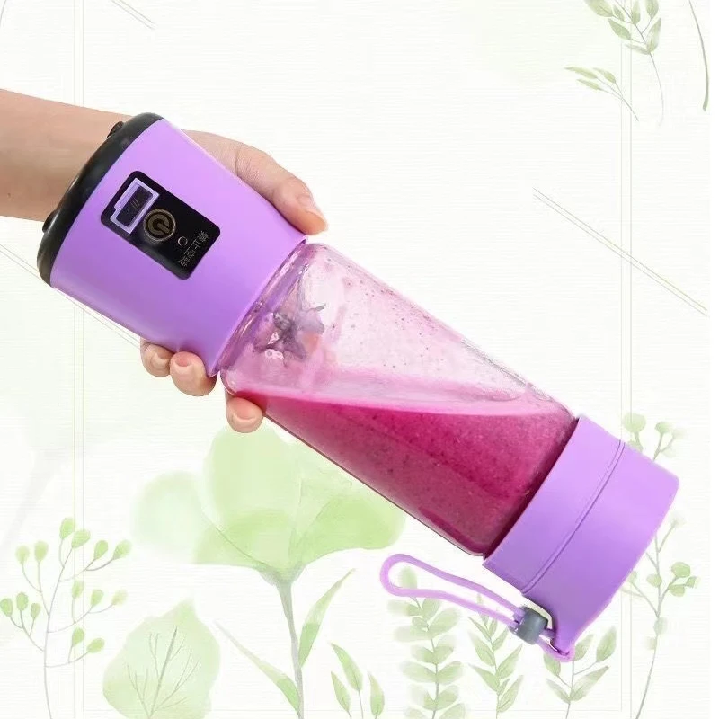 Blender Lemon Portable Electric Juicer USB Rechargeable Fresh Fruit Juice Frozen Kitchen Maker Squeezer Blades Mixer_voghion.com