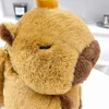 Kawaii Fashion Plushie Doll Fur Bag Capybara Plush Backpack Children's Bag Shoulder Bag Mini Knapsack Bags Gifts For Girlfriend 6
