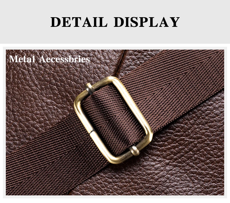 SCHLATUM Echtes Leder Umhängetasche Kleine Männer Messenger Pack Handtasche Sling Umhängetasche Mann Geldbörse für Business – Detail 7