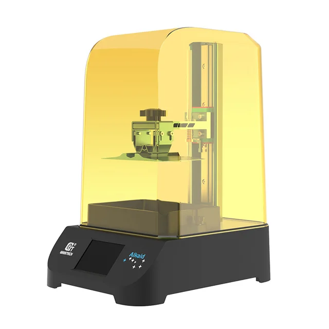 GEEETECH ALKAID LCD 3D Printer UV Light Curing Resin Printing, Large Build Volum 82*130*190 7.48" High Resolution Fast Printing 5