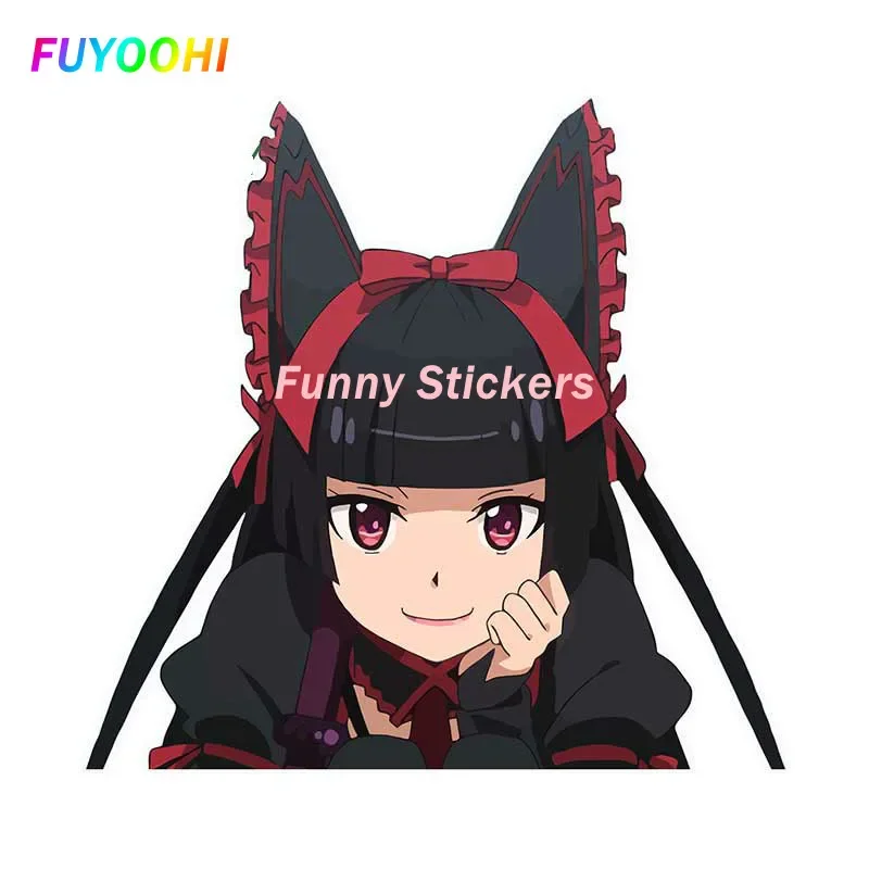 

FUYOOHI Play Stickers Fashion for Rory Mercury Cartoon Car Sticker Decoration Decal Laptop Truck Motorcycle Auto Accessories PVC
