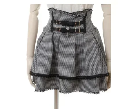 plaid skirt