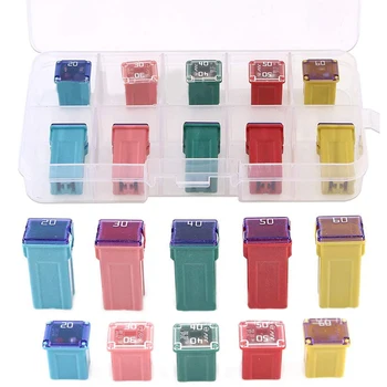 퓨즈 팩 키트 DC 12-32V 팩 키트 모음 퓨즈 자동차 자동 고급 솜씨, 오래 지속되는 밴 스퀘어 퓨즈 패널