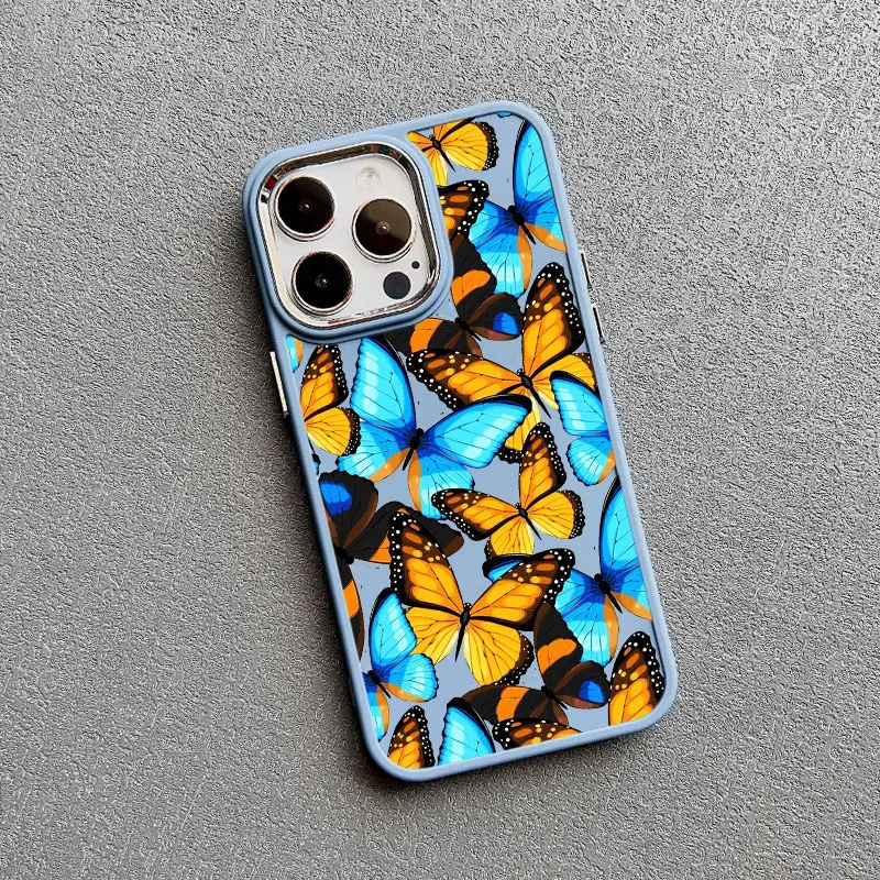 Elegant Butterfly Silicone Phone Case - New Fashion Cover