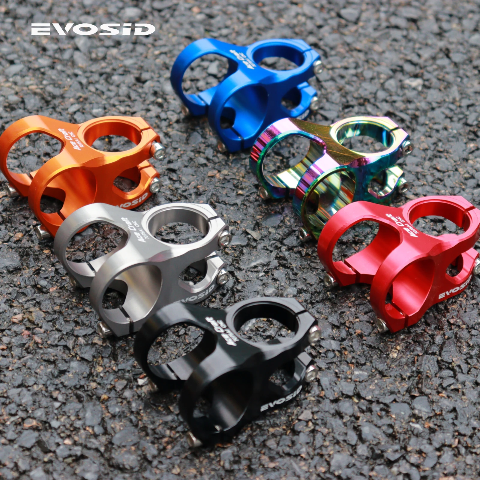 EVOSID Ultralight Mountain Bike Stem 100g Aluminum Alloy 31.8mm