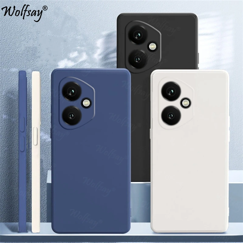 Premium Shockproof Silicone Phone Case - Soft, Original Liquid Design