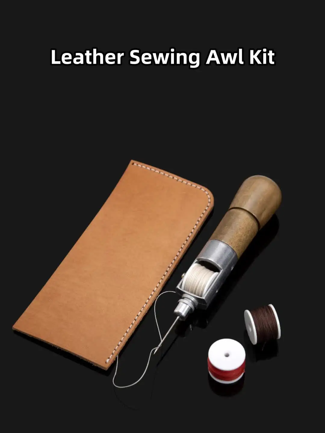 AIEX Upholstery Repair Kit Leather Hand Sewing Craft Tools...