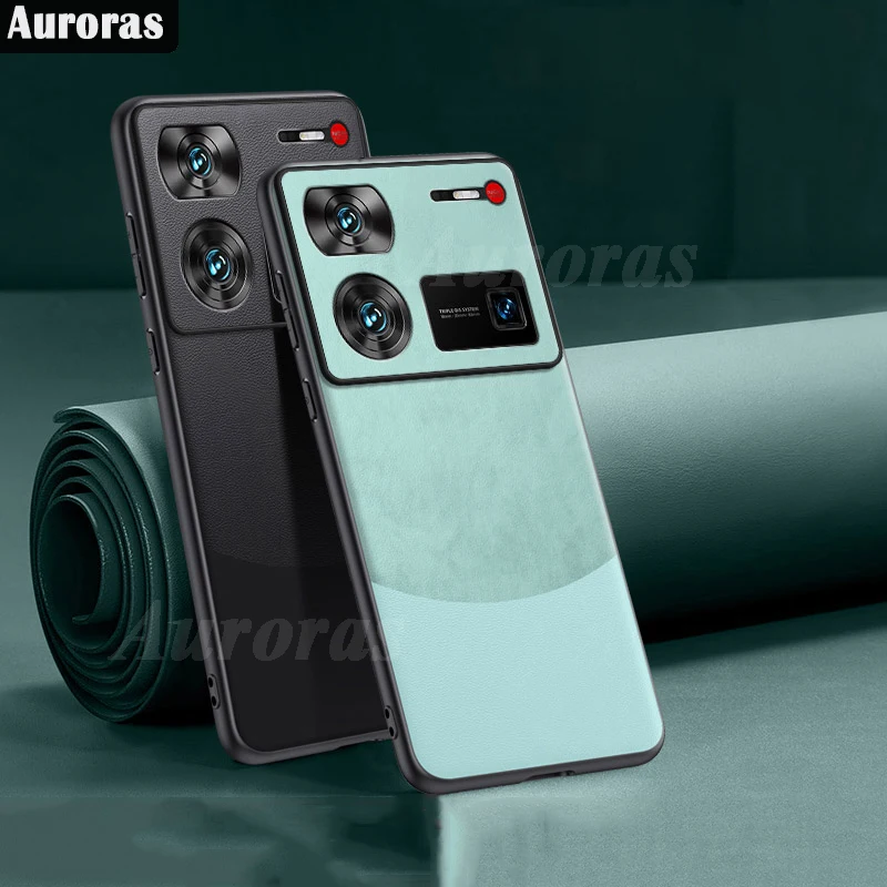 Auroras Per Zte Nubia Z60 Ultra Case Classic Mixed Color Leather Shell Per Nubia Z50 Cover Posteriore Ultra Antiurto