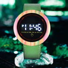 

Creative Wood Watch Luxury Men's Digital Led Watch Sports Outdoor Electronic Watch Fashion Casual Wristwatches Relogio Masculino