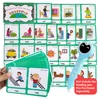 46 Groups/set Irregular Verbs Montessori English Word Pocket Flash Card Game Card Learning English Educational Toys for Kids 2