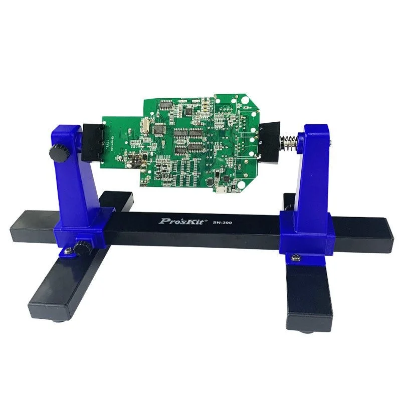 Adjustable PCB Holder SN-390 360 Degree Rotation Printed Circuit Board Jig Soldering Assembly Stand Clamp Repair Tools device pcba board 2 layer circuit board assembly