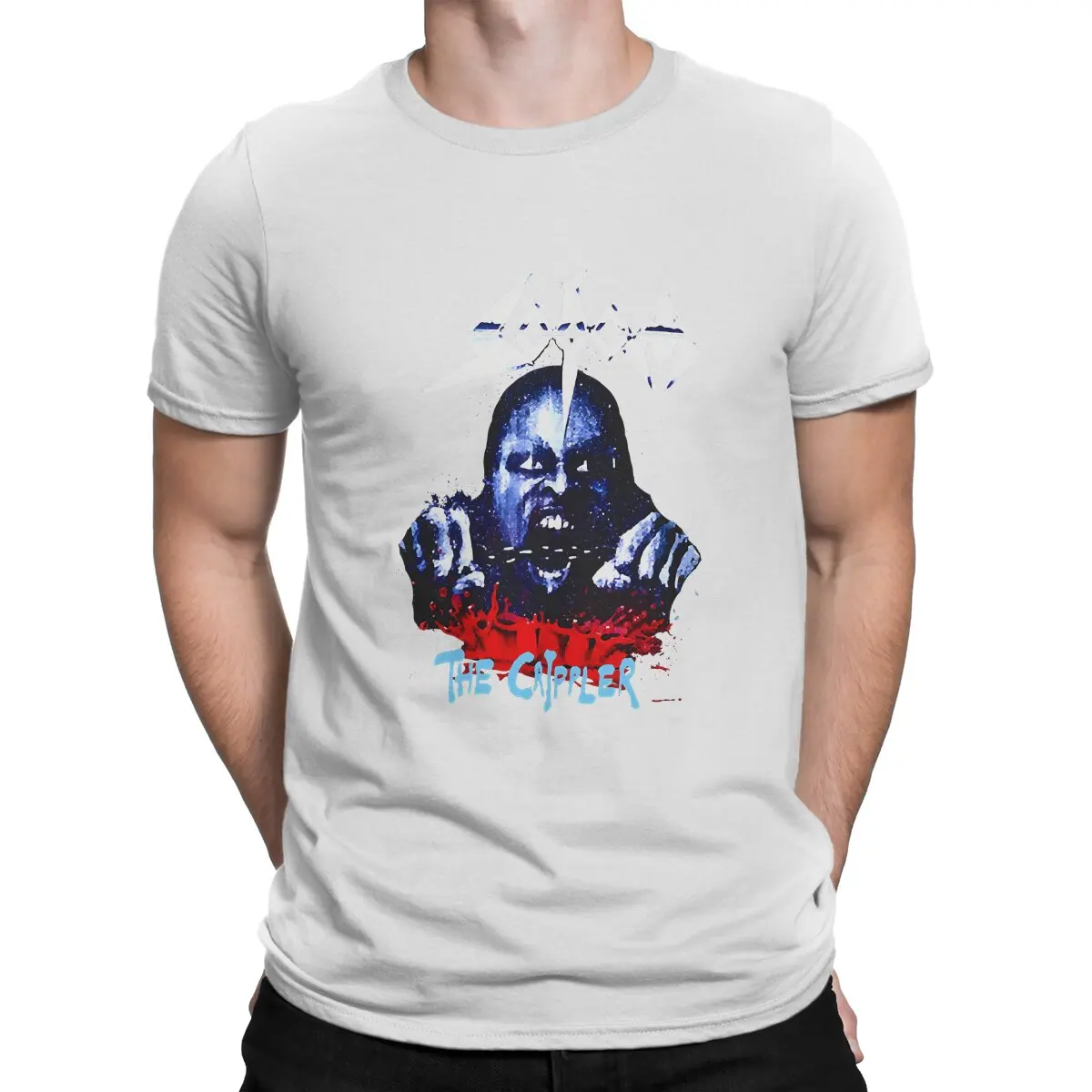 thumbnail image 1 of Camiseta de hombre Sodom, banda de rock The Crippler, camiseta distintiva, ropa urbana Harajuku, nueva tendencia, 1 of 7