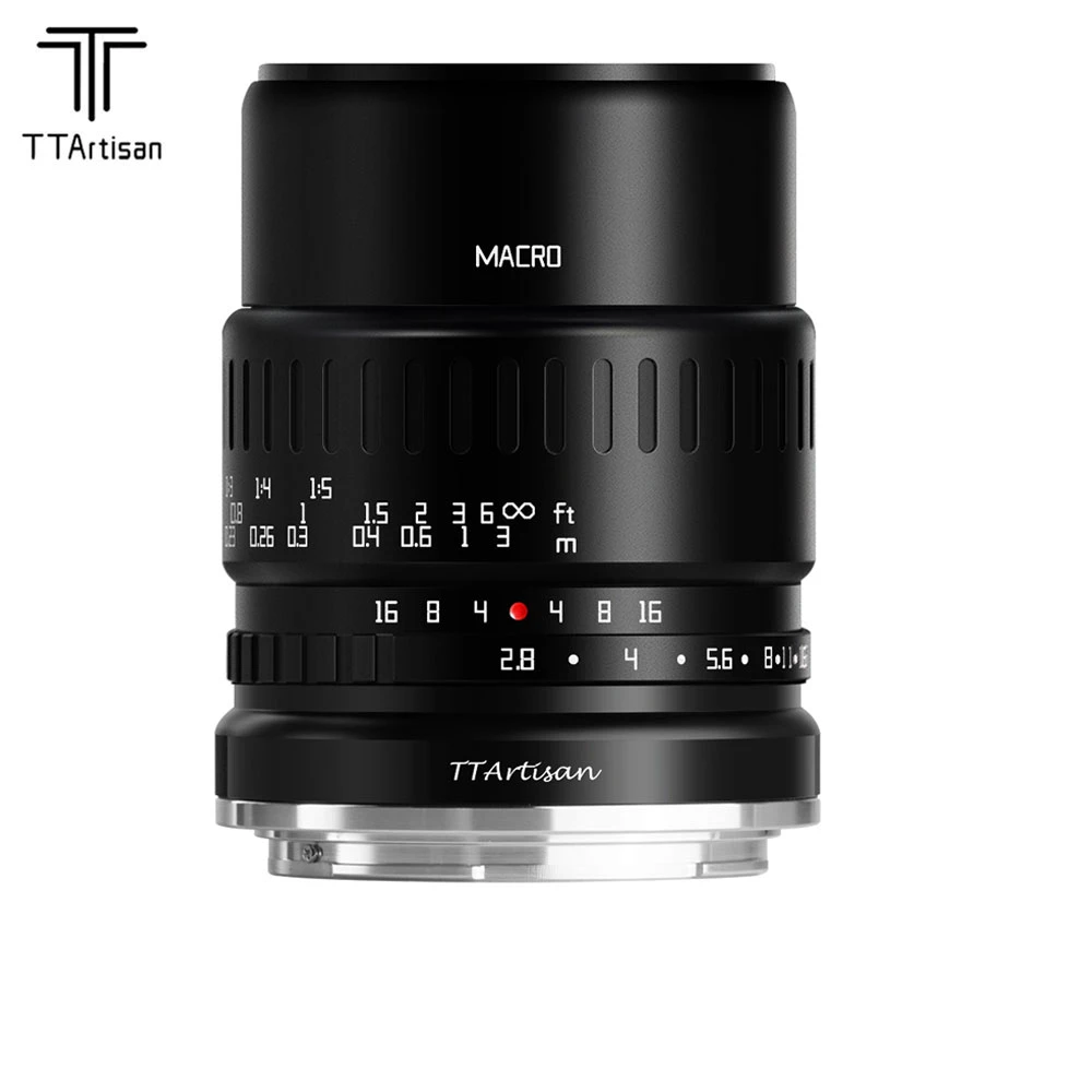 

TTArtisan 40mm f2.8 Macro Lens APS-C Manual Focus Camera Lenses for Sony E Fuji X Canon EOS M RF Nikon Z M4/3 Leica L Mount