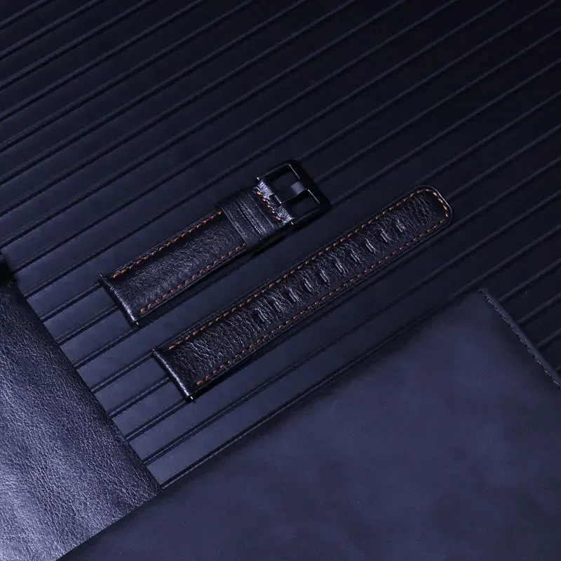 Vintage Leather Watch Strap – Timeless Elegance